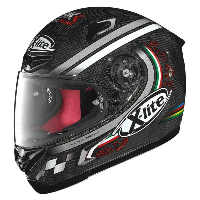 X-Lite X-802-R Ultra Carbon SBK Racinghelm, Farbe Carbon, Größe S (55/56) von GREX