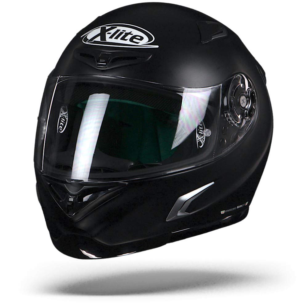 X-lite X-802RR Start Integralhelm Motorrad Verbundfaser - matt schwarz Größe S von Nolan