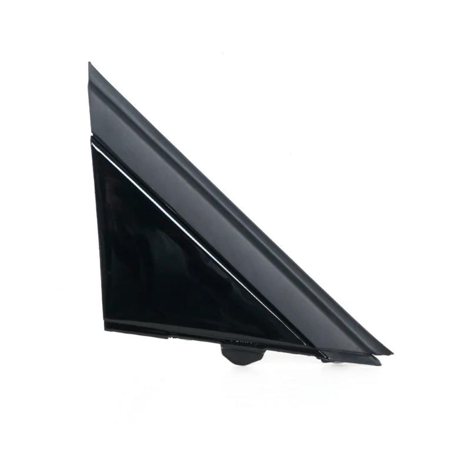 Für FIAT 500 2012-2019 Zierleiste Türspiegel Dreieck Platte Abdeckung Flagge Frontfenster A-Säule Dreieck 1SH17KX7AA 1SH16KX7AA Rückspiegelgehäuse (Color : 2, Größe : rechte Seite) von Nonuiny