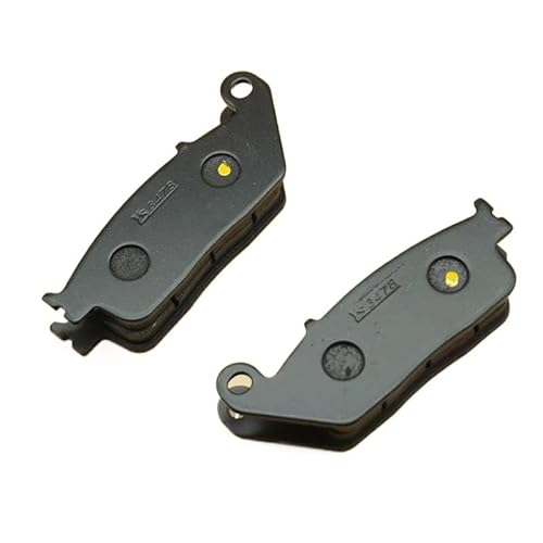 Nonuiny Für CB600F CB600 F Für Hornet 2007-2013 CBR600F Non ABS 2011 2012 2013 Motorrad Vorderrad Hinterrad Bremsbeläge Kits Bremsbeläge Motorräder(1 Rear Pads) von Nonuiny