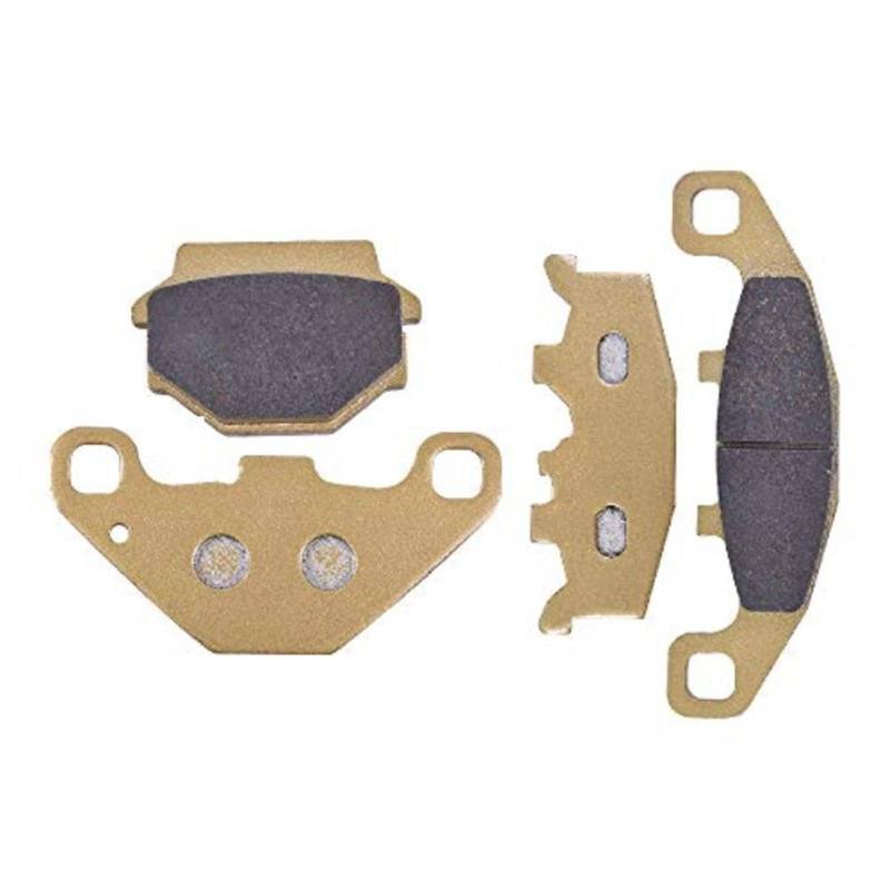 Nonuiny Motorrad-Bremsbeläge Vorne Und Hinten Für Kawasaki KLE500 KLE 500 KLE500B KLE500B1P B6F B7F 2005-2007 Bremsbeläge Motorräder von Nonuiny