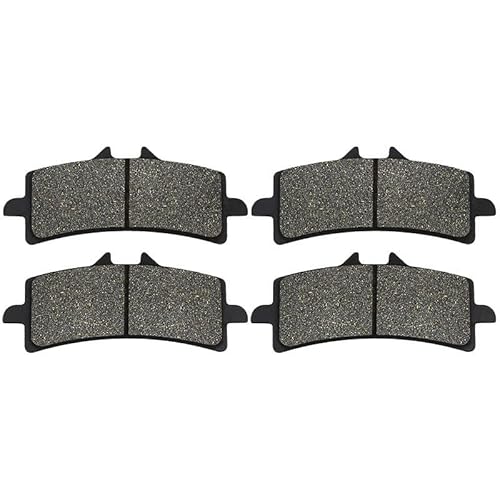 Nonuiny Motorrad Vorne Hinten Bremsbeläge Für Suzuki GSXR600 GSXR750 GSXR 600 750 2011-2021 GSXR1000 GSXR 1000 R 2012-2021 GSXS1000 2015 Bremsbeläge Motorräder(2 pairs Front) von Nonuiny