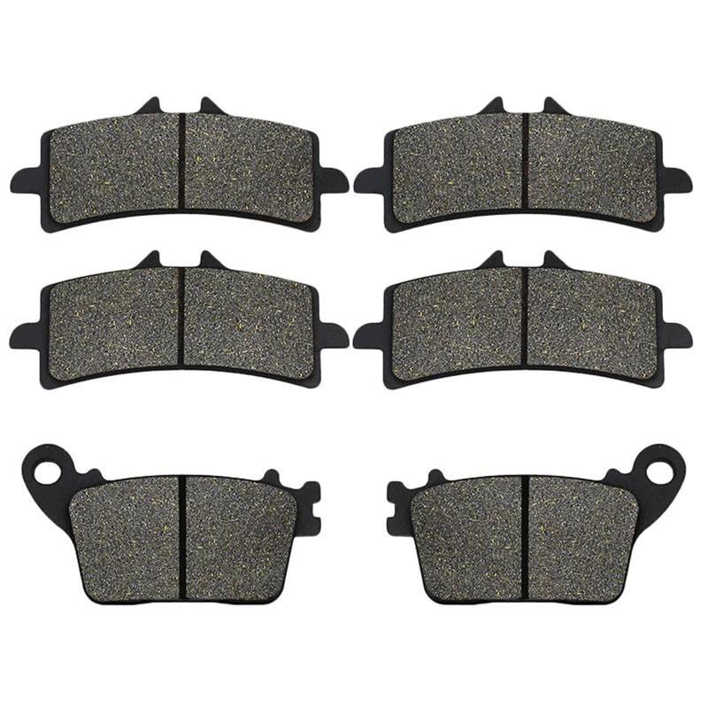 Nonuiny Motorrad Vorne Hinten Bremsbeläge Für Suzuki GSXR600 GSXR750 GSXR 600 750 2011-2021 GSXR1000 GSXR 1000 R 2012-2021 GSXS1000 2015 Bremsbeläge Motorräder(Front and Rear) von Nonuiny
