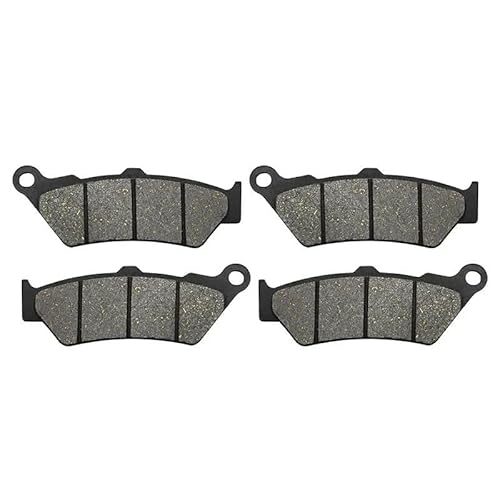 Nonuiny Motorradbremsbeläge Vorne Und Hinten Für F700GS 2011-2017 F800GS Adventure FA209 Bremsbeläge Motorräder(2 Pair) von Nonuiny