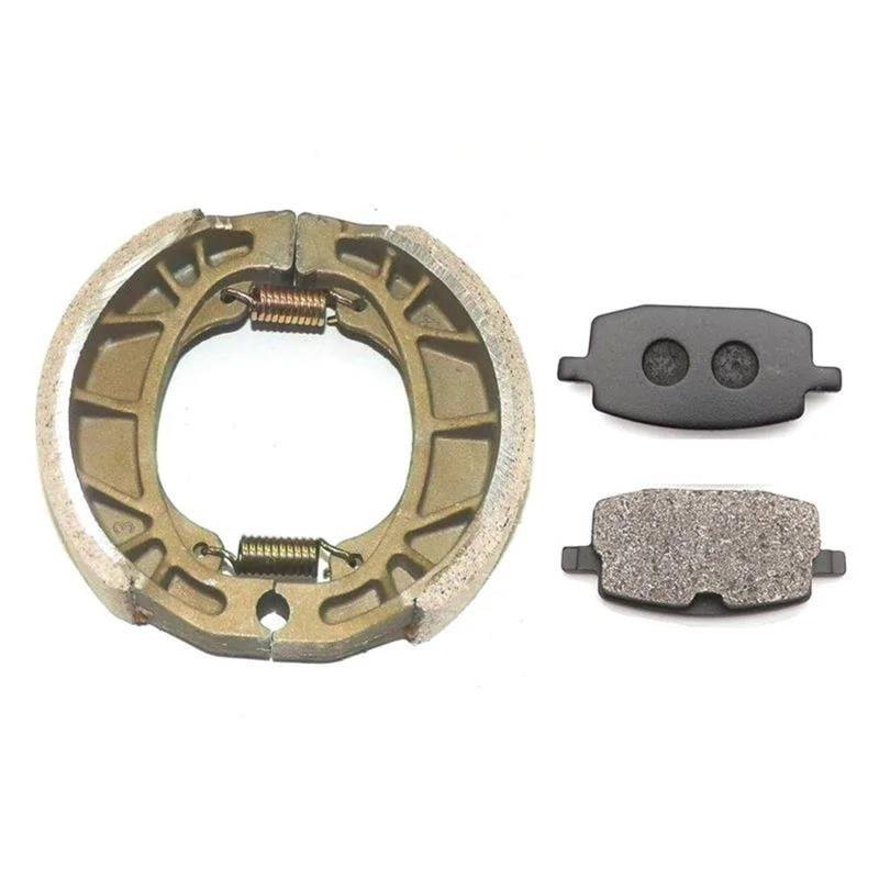 Nonuiny Set Mit Bremsbelägen Und Trommelbremsbacken Für Die Hinterachse Für GY6 49CC 50CC Roller Moped TAOTAO Teile Bremsbeläge Motorräder von Nonuiny