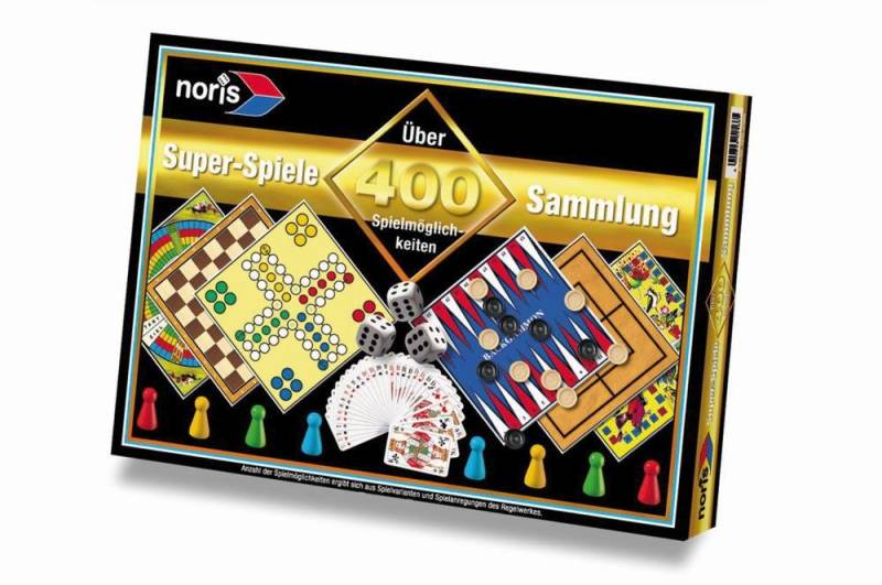 noris 600002566 - Spielesammlung mit 400 Möglichkeiten von Noris