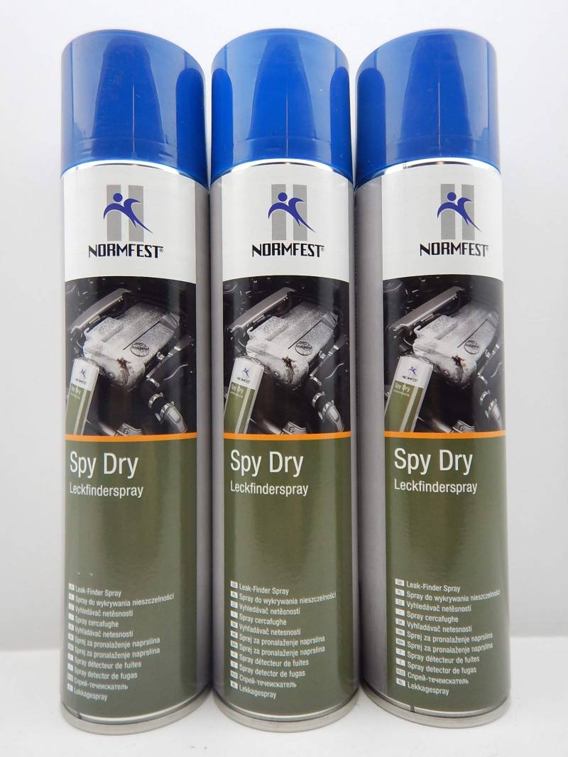 Normfest Spy Dry Leckfinderspray Lecksuchspray Lecksucher 3x 500ml von Normfest