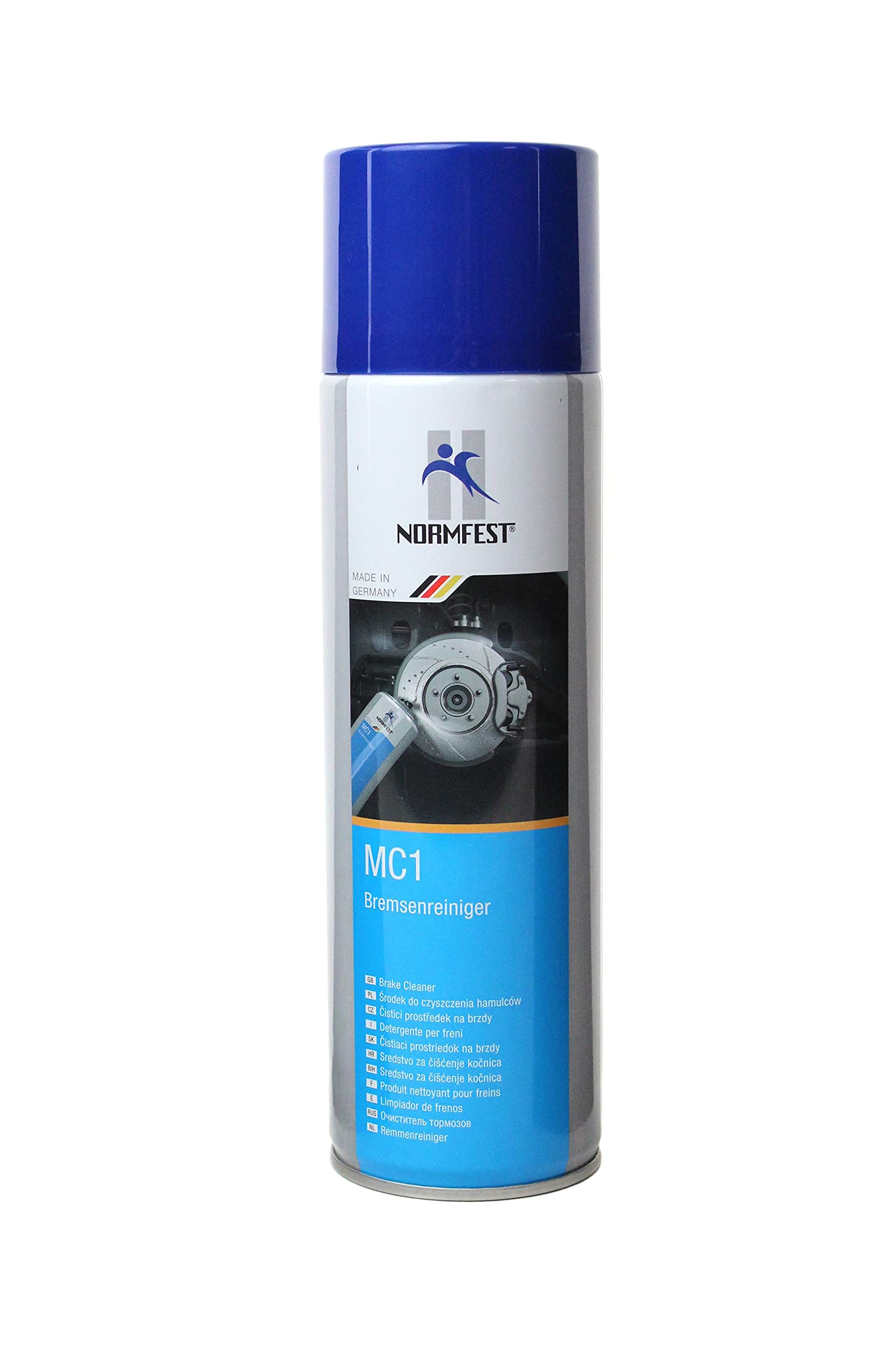 Normfest Universal Industrie Reiniger Bremsenreiniger MC-1 Break Cleaner 500 ml Dose Karosserie von Normfest