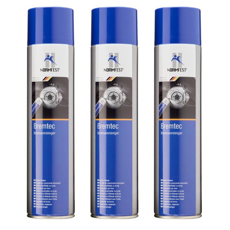 Normfest BREMSENREINIGER BREMTEC Reiniger ENTFETTER Spray 600ML (3) von Normfest