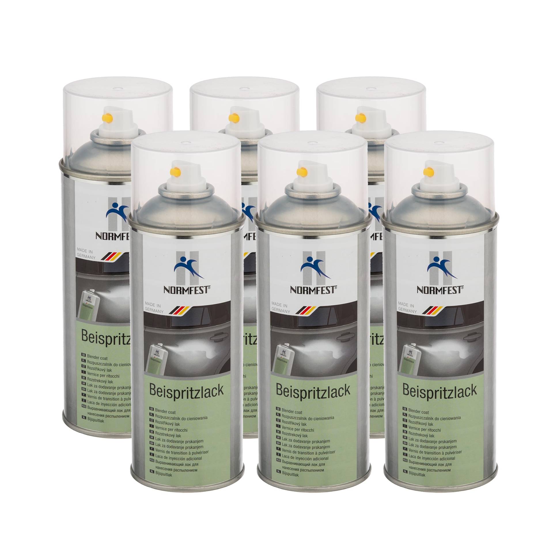 Normfest Beispritzlack Spray Ausbesserung von Lackübergängen 6x 400ml von Normfest