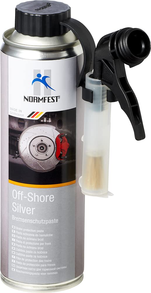 Normfest Bremsenschutzpaste Off-Shore Silver - Hochtemperatur-Schmierung für ABS-Bremsanlagen 200g von Normfest