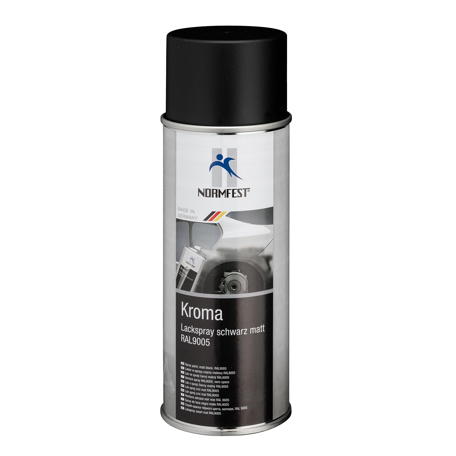 Normfest Lackspray Kroma RAL9005 schwarz matt 400 ml Normfest Lackspray Kroma RAL9005 schwarz matt 400 ml von Normfest