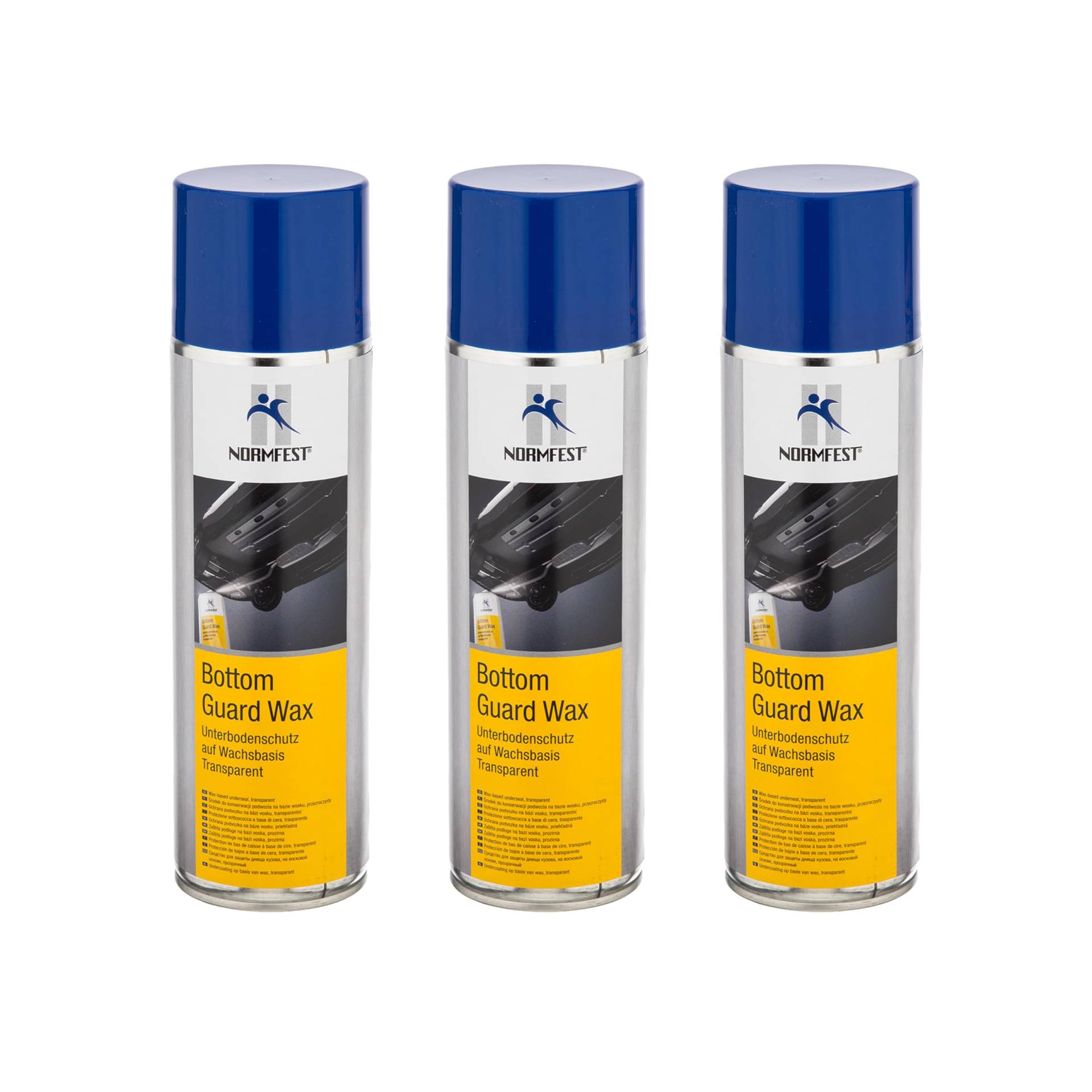 Normfest Unterbodenschutz Wachs Bottom Guard Wax transparent 3x 500ml Normfest Unterbodenschutz Wachs Bottom Guard Wax transparent 3x 500ml von Normfest