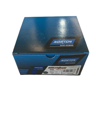 NORTON Scheiben Multi Air NORZON H835 150 mm P80 Stück 50 Stück von Norton