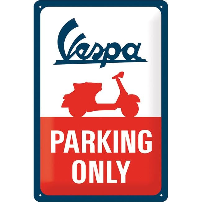 Nostalgic-Art Blechschild 20 x 30 "Vespa - Parking Only" von Nostalgic-Art