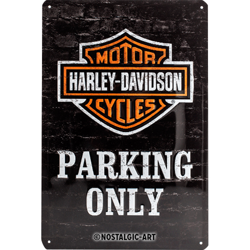 Nostalgic-Art Blechschild 20 x 30 cm Harley-Davidson Parking Only Nostalgic-Art Blechschild 20 x 30 cm Harley-Davidson Parking Only von Nostalgic-Art