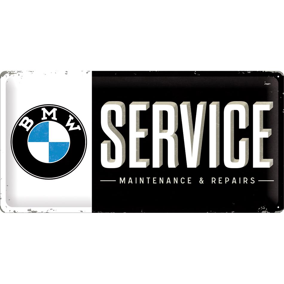 Nostalgic-Art Blechschild 25 x 50 cm "BMW-Service" Nostalgic-Art Blechschild 25 x 50 cm "BMW-Service" von Nostalgic-Art