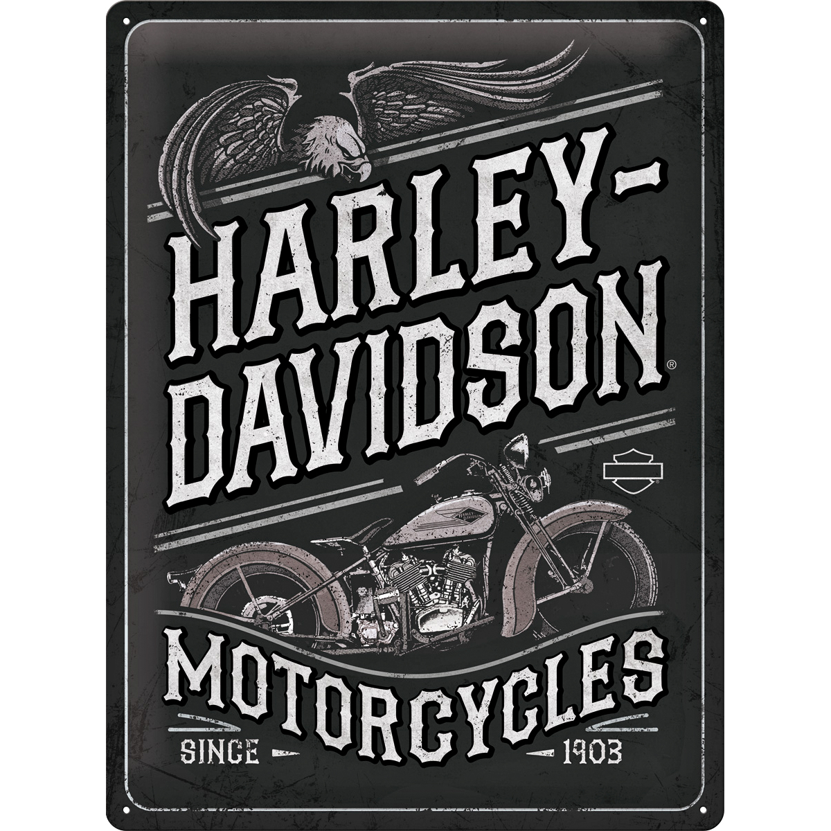 Nostalgic-Art Blechschild 30 x 40 HD "Motorcycles Eagle" Nostalgic-Art Blechschild 30 x 40 HD "Motorcycles Eagle" von Nostalgic-Art