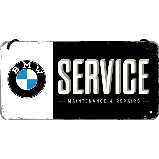 Nostalgic-Art Hängeschild 10 x 20 "BMW - Service" Nostalgic-Art Hängeschild 10 x 20 "BMW - Service" von Nostalgic-Art