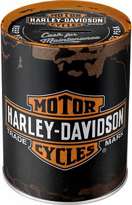 Nostalgic Art Harley-Davidson Genuine Logo, Spardose - 10 cm x 13 cm x 10 cm von Nostalgic Art