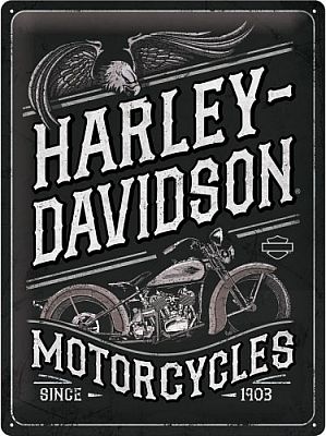Nostalgic Art Harley-Davidson - Motorcycles, Blechschild - 40 cm x 30 cm von Nostalgic Art