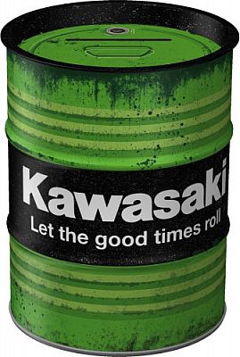 Nostalgic Art Kawasaki - Let the good times roll, Spardose - 9 cm x 12 cm x 9 cm von Nostalgic Art