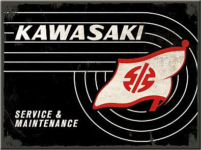 Nostalgic Art Kawasaki - Tank Logo, Magnet - 8 cm x 6 cm Nostalgic Art Kawasaki - Tank Logo, Magnet - 8 cm x 6 cm von Nostalgic Art