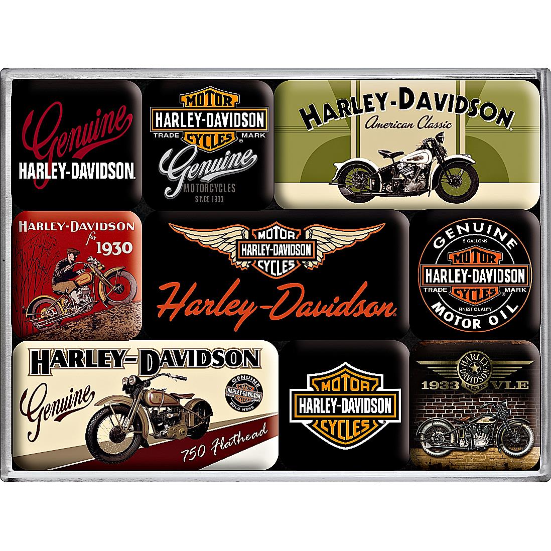 Nostalgic-Art Magnet-Set Harley Davidson Bikes Nostalgic-Art Magnet-Set Harley Davidson Bikes von Nostalgic-Art