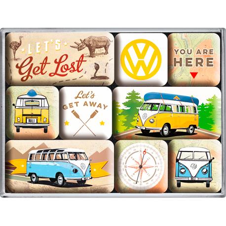 Nostalgic-Art Magnet-Set "VW Bulli-Let´s Get Lost" Nostalgic-Art Magnet-Set "VW Bulli-Let´s Get Lost" von Nostalgic-Art