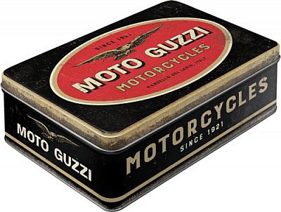 Nostalgic Art Moto Guzzi - Logo Motorcycles, Vorratsdose Flach - 16 cm x 7 cm x 23 cm Nostalgic Art Moto Guzzi - Logo Motorcycles, Vorratsdose Flach - 16 cm x 7 cm x 23 cm von Nostalgic Art