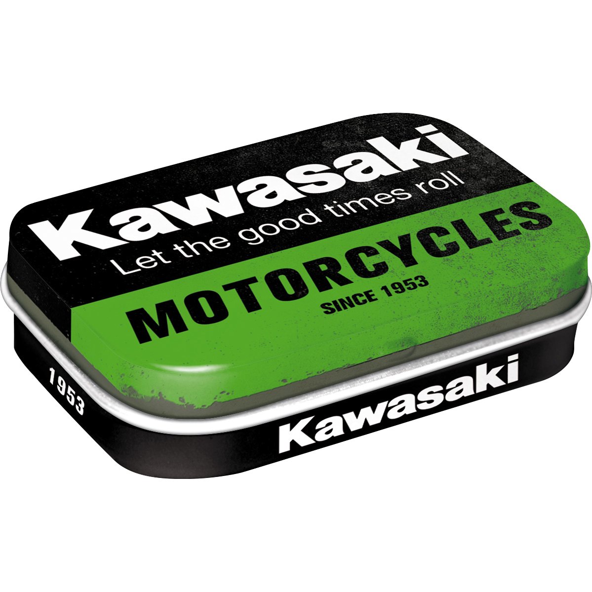 Nostalgic-Art Pillendose "Kawasaki - Motorcycles" Nostalgic-Art Pillendose "Kawasaki - Motorcycles" von Nostalgic-Art