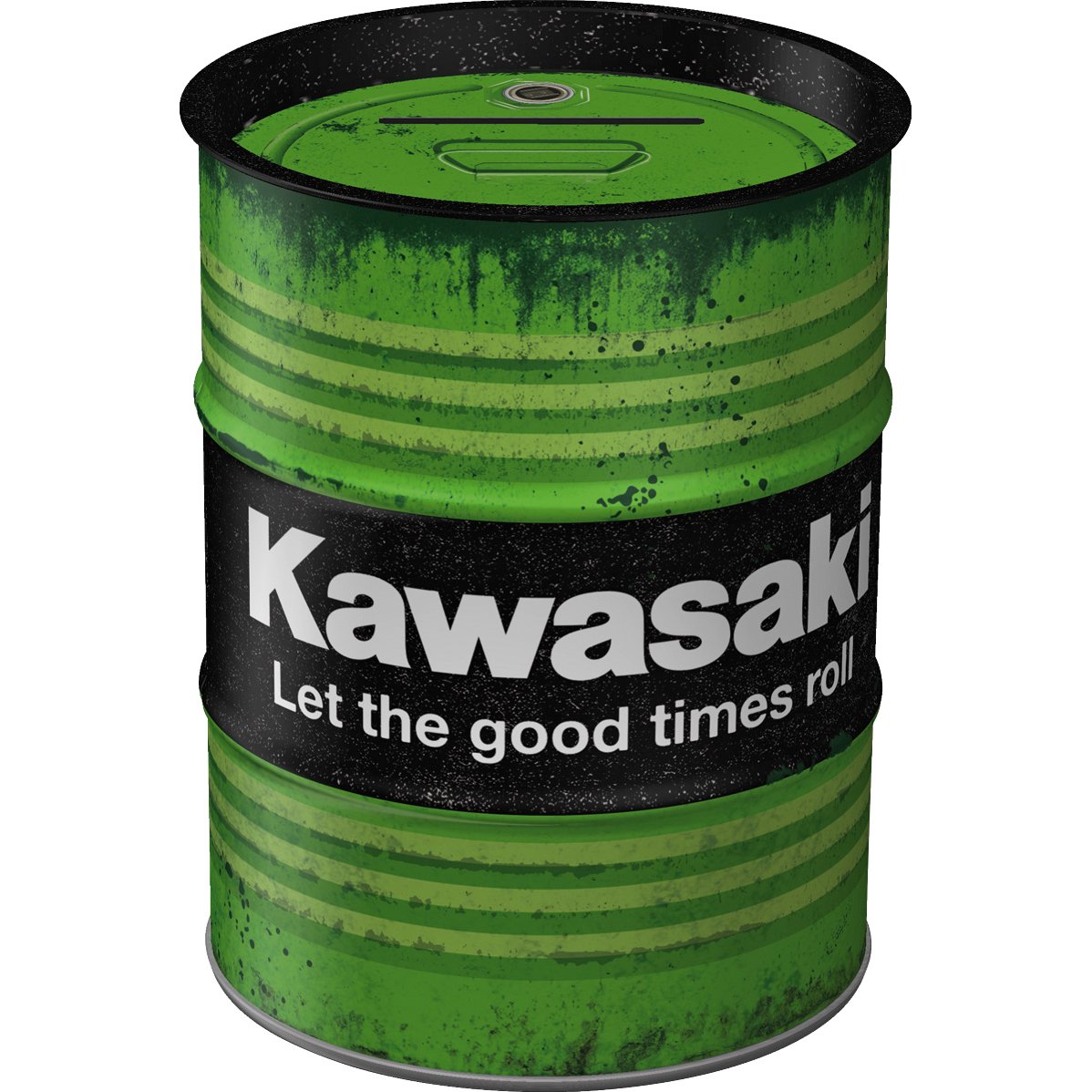 Nostalgic-Art Spardose Ölfass "Kawasaki - Let The Good Times Roll" Nostalgic-Art Spardose Ölfass "Kawasaki - Let The Good Times Roll" von Nostalgic-Art