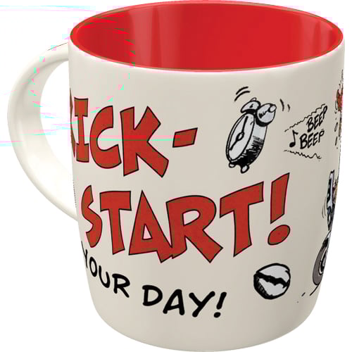 Nostalgic-Art Tasse Set - MOTOmania - Kick-Start Your Day! Nostalgic-Art Tasse Set - MOTOmania - Kick-Start Your Day! von Nostalgic-Art