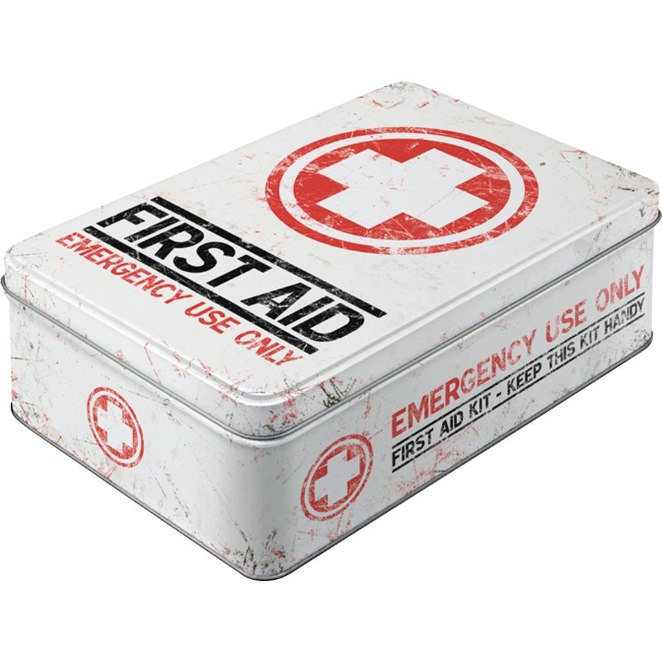Nostalgic-Art Vorratsdose Flach "First Aid Kit" Nostalgic-Art Vorratsdose Flach "First Aid Kit" von Nostalgic-Art