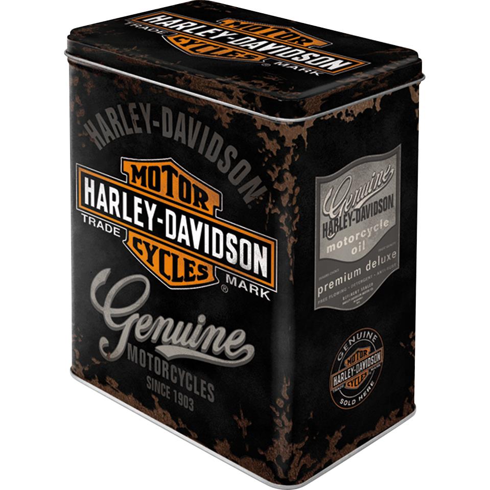Nostalgic-Art Vorratsdose L "Harley-Davidson Genuine Logo" Nostalgic-Art Vorratsdose L "Harley-Davidson Genuine Logo" von Nostalgic-Art