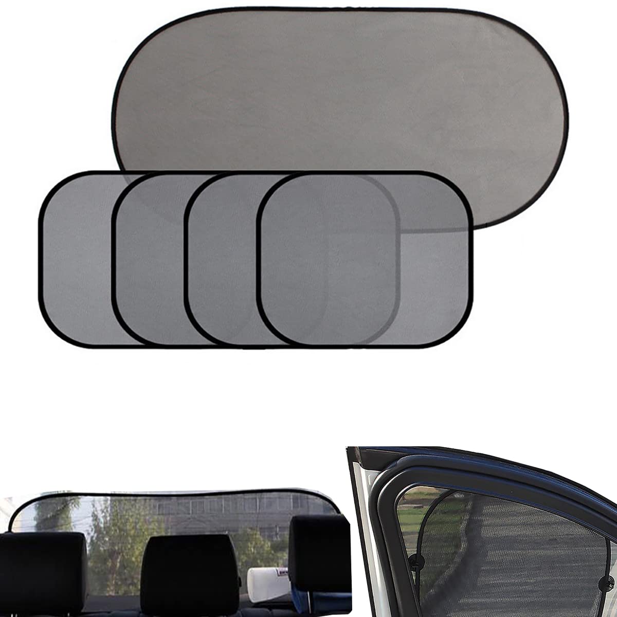 Ncheli 5 StüCk Sonnenblende Auto Kinder,Mit Uv Schutz Auto Sonnenblende Baby, Auto Sonnenschutz FüR Uv-Schutz hinten- Und Seitenscheiben-Sonnenschutz, sonnenrollo FüR Die Meisten Fahrzeuge Geeignet Ncheli 5 StüCk Sonnenblende Auto Kinder,Mit Uv Schutz Auto Sonnenblende Baby, Auto Sonnenschutz FüR Uv-Schutz hinten- Und Seitenscheiben-Sonnenschutz, sonnenrollo FüR Die Meisten Fahrzeuge Geeignet von Nothers