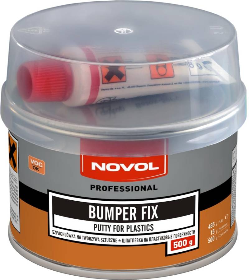 Novol Professional Repair Kit für Auto bumper Trim Fix Spachtelmasse 500 g Putty Kunststoff von Novol Professional