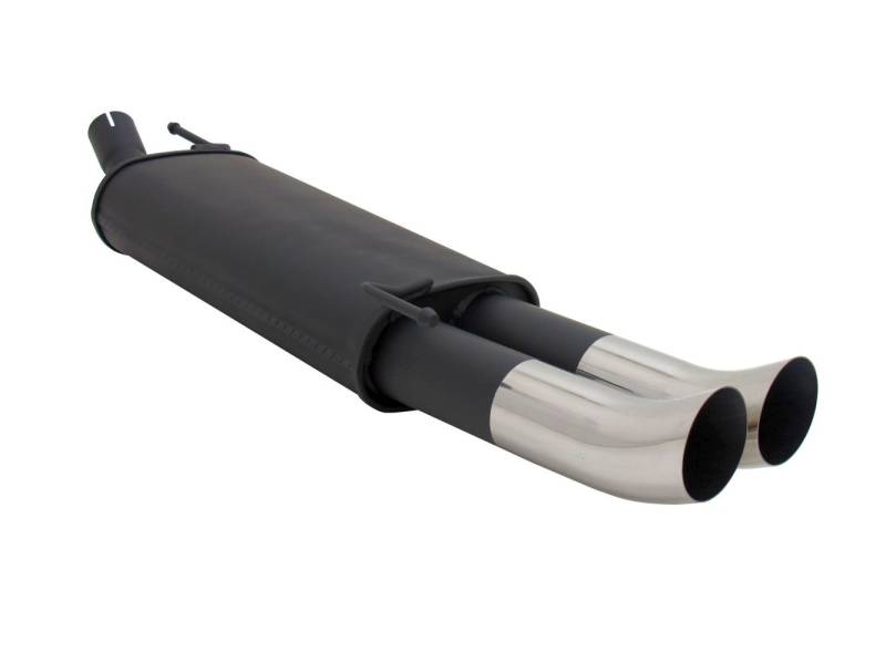 Novus Sportauspuff Endschalldämpfer Gruppe N A2532ED76 mit Endrohr 2 x 76mm DTM von PGONA