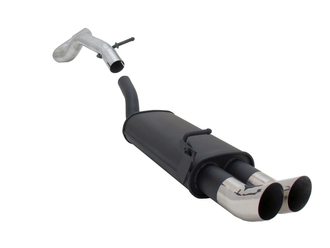 Novus Sportauspuff Endschalldämpfer Gruppe N A2752ED76 mit Endrohr 2 x 76mm DTM Novus Sportauspuff Endschalldämpfer Gruppe N A2752ED76 mit Endrohr 2 x 76mm DTM von Novus Sportauspuff Gruppe N