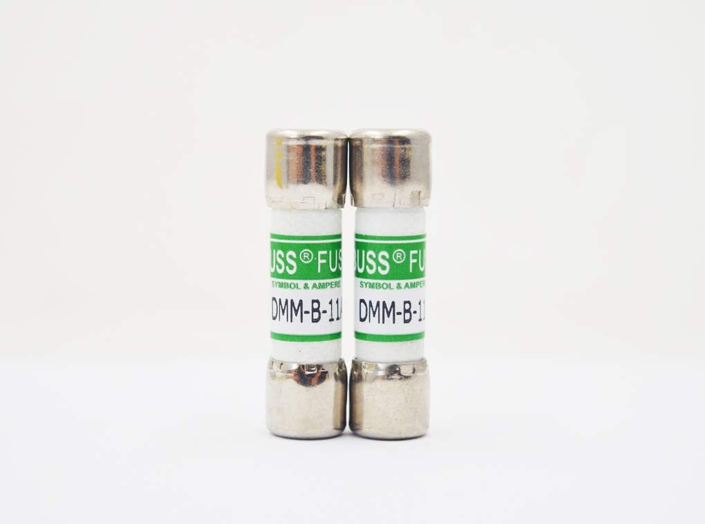2 Stück BUSS-Sicherungen DMM-B-11A DMM-11AR DMM-11A 10 x 38 mm 1000 V 11 A DMM mit Sicherung für Multimeter F87V/F175/F177/F179/F287/F289 2 Stück BUSS-Sicherungen DMM-B-11A DMM-11AR DMM-11A 10 x 38 mm 1000 V 11 A DMM mit Sicherung für Multimeter F87V/F175/F177/F179/F287/F289 von Nowartt