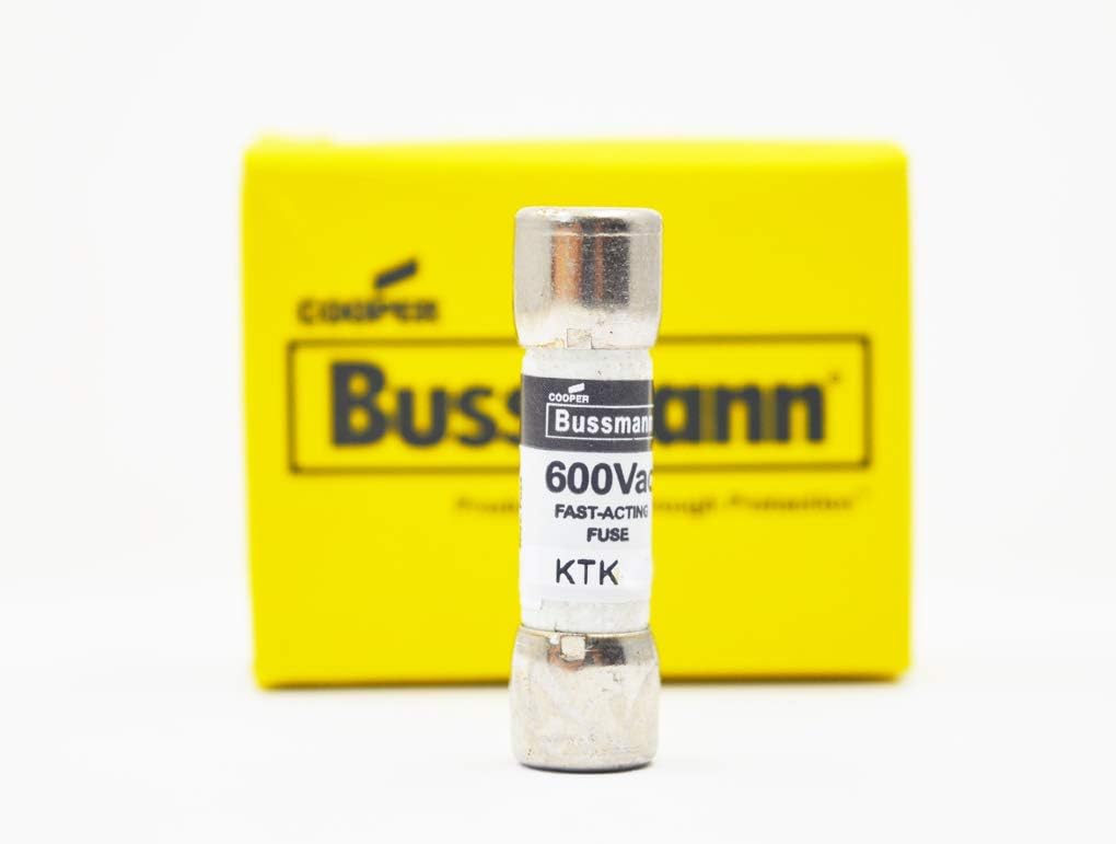 Bussmann KTK-1 1 1 Amp Typ KTK Schnellsicherung 600 Vac Melamin Rohr 10x38 mm Bussmann KTK-1 1 1 Amp Typ KTK Schnellsicherung 600 Vac Melamin Rohr 10x38 mm von Nowartt