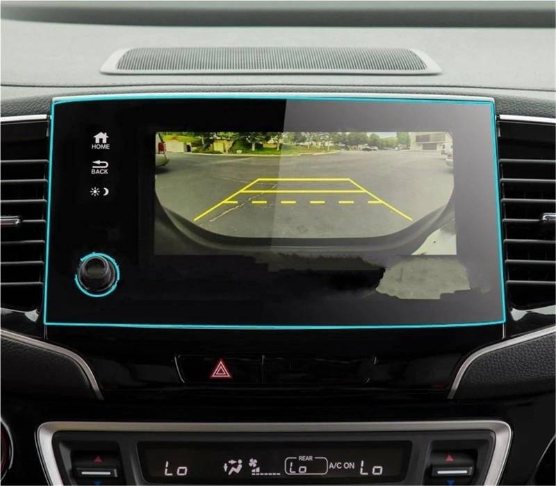 Displayschutzfolie Navigation Schutzfolie Gehärtetem Glas Film Protector Für Pilot 2019 2020 2021 8 Zoll Auto Radio GPS Navigation Display Auto Bildschirm Aufkleber von Nqimgv