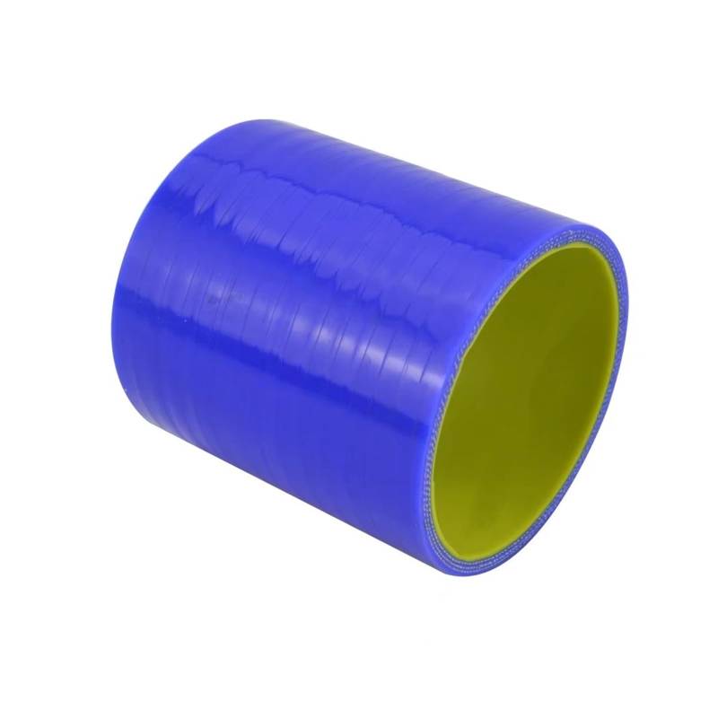 Auto Ansaugschlauch 2'' 51mm / 2.5" 64mm / 3" 76mm / 4" 102mm Gerade Silikon Ladeluftkühler Turbo Ansaugrohr Koppler Schlauch BLAU & Gelb Luftansaugschlauch(3.0 inch) von Nqkcuac