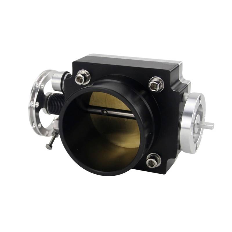 Auto Ansaugschlauch DROSSELKLAPPENGEHÄUSE Performance ANSAUGKRÜMMER Billet Aluminium HIGH Flow 65MM 70MM 80MM 90MM Luftansaugschlauch(70MM Black) von Nqkcuac