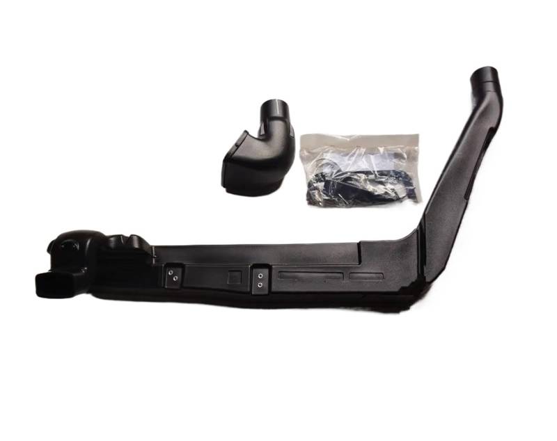 Auto Ansaugschlauch FÜR Jeep FÜR Wrangler JK Serie 3,8 L V6 2007 2008 2009 2010 2011 Air Ram Intake Schnorchel Kit Schwarz Auto LUFTSTROM Rohr SCHNORCHEL Luftansaugschlauch von Nqkcuac