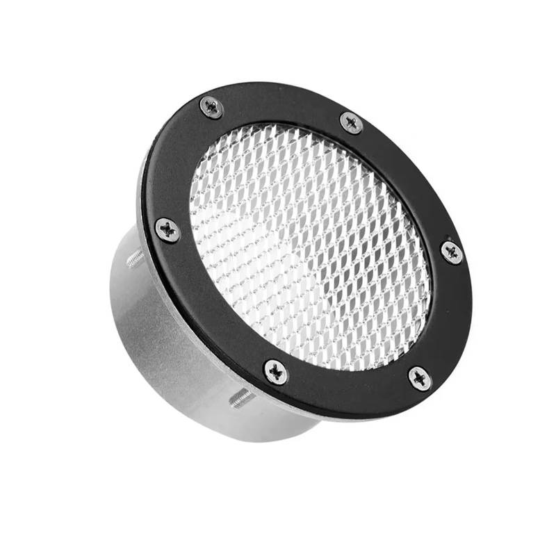 Auto Ansaugschlauch Für Benz 3 Zoll Universal Car Air Vent Racing Intake Bumper Vent Einlasskanal Kaltluftfilter Staub Luftkanalgitter Luftansaugschlauch(3inch Black) von Nqkcuac