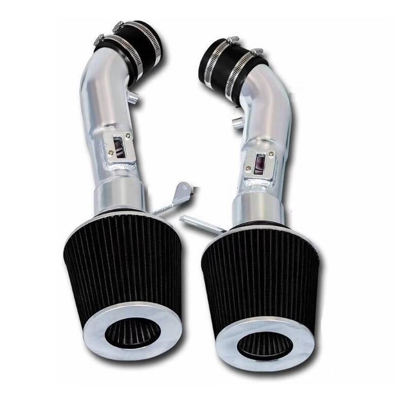 Auto Ansaugschlauch Für Infiniti G37 3,7 L 2008-2013 Für 370Z US Racing 2009-2020 VQ37 Motor Teile Cold Air Intake System + Filter Luftansaugschlauch(W Balck Filter) von Nqkcuac
