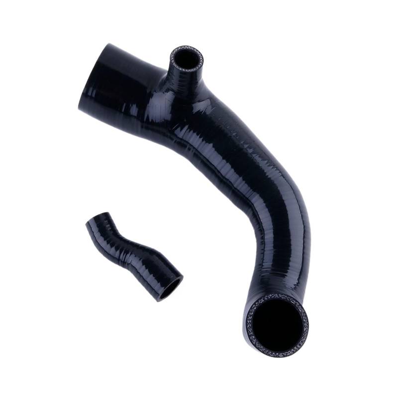 Auto Ansaugschlauch Für Mini Für Cooper S R55 R56 R57 2007-2012 Turbo Mit N14 Motoren Auto Silikon Lufteinlass Einlass Turbo Schlauch Kit Luftansaugschlauch(Black) von Nqkcuac