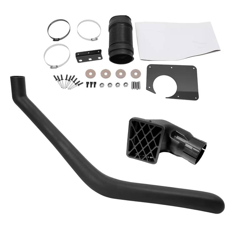 Auto Ansaugschlauch Für Mitsubishi Für Triton MK Serie L200 1996 1997 1998 1999 2000 2001 2002 2003 2004 2005 Matt Schwarz Air Ram Intake Schnorchel Kit Luftansaugschlauch von Nqkcuac