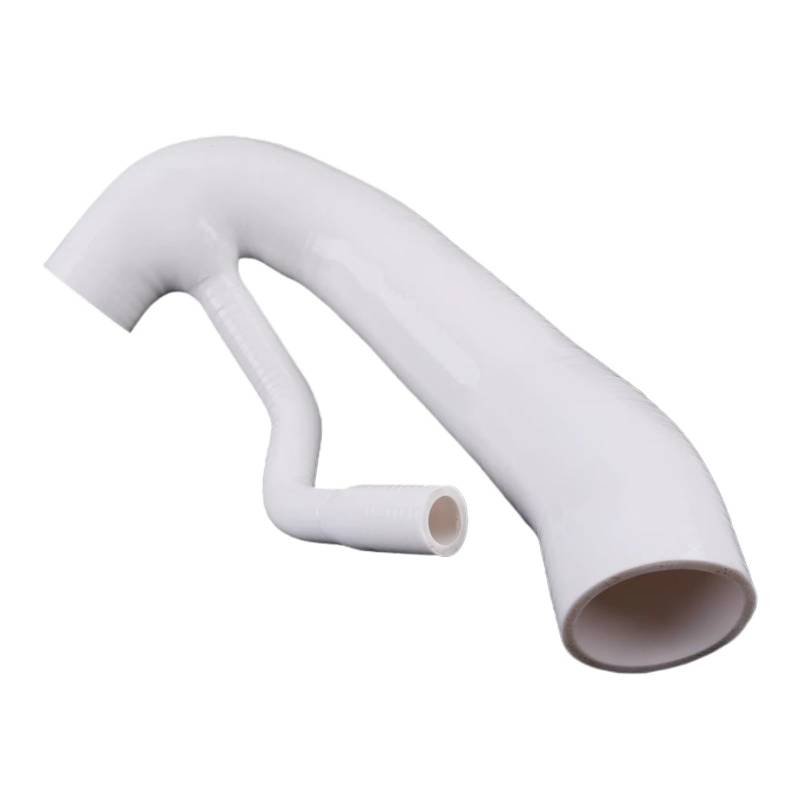 Auto Ansaugschlauch Silikon-Ansaugschlauch Rohr Für Mini Für Cooper S Für Countryman N18, 1.6T Benzinmotor R56 R57 R60 Luftansaugschlauch(White) von Nqkcuac